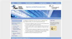 Desktop Screenshot of digi.nrf.ac.za